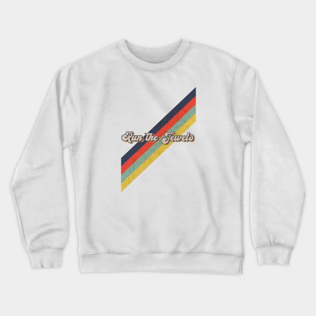 retro vintage color Run the Jewels Crewneck Sweatshirt by HarryMarket